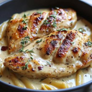 Recette Penne Poulet Crème : Recette Facile et Savoureuse en 30 Minutes