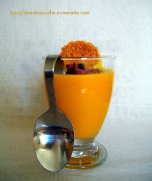 Recette Soupe orange