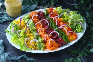Recette Salade de crudités croquante et originale