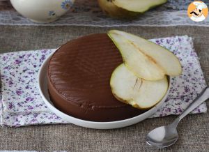 Recette Fudge poire chocolat, le dessert super facile à faire avec seulement 2 ingrédients!