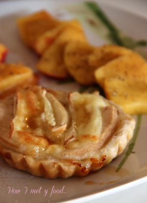 Recette Tartelettes poires et brie