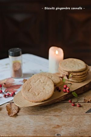 Recette Biscuits gingembre cannelle