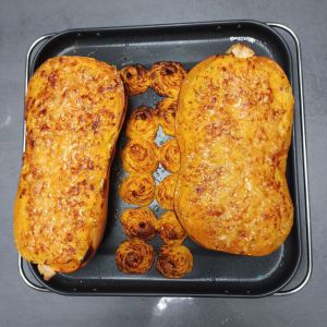 Recette Butternut gratinée au COMBI NINJA