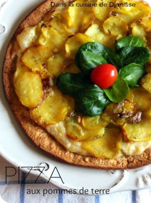 Recette Pizza aux pommes de terre – #Vegan