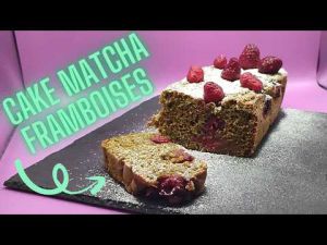 Recette Essaye la recette de Cake thé matcha et framboises
