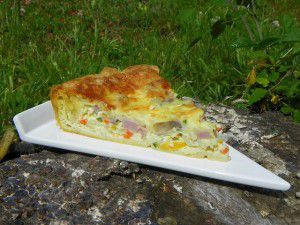 Recette Quiche aux legumes (thermomix)