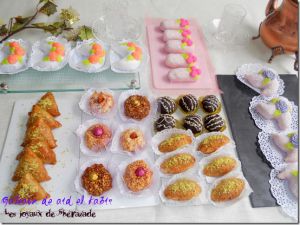 Recette Gâteaux algériens traditionnels réalisés à l'occasion de l'aïd el Kabîr