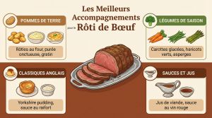 Recette Meilleurs accompagnements pour le rôti de bœuf