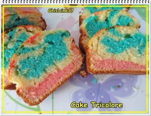 Recette Cake (au yaourt) Tricolore