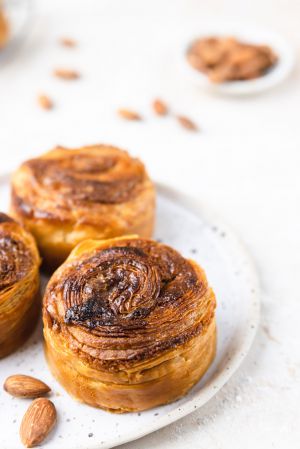 Recette Brioches feuilletées vegan à la frangipane