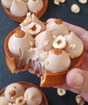 Recette Tartelettes Lactée Caramel Noisette