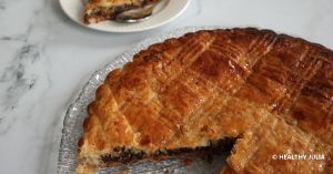 Recette Galette des rois au pralin et pépites de chocolat