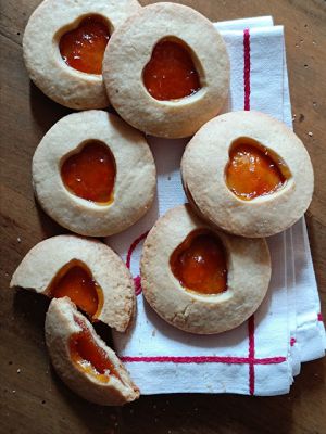 Recette Sablés à la confiture d'abricots