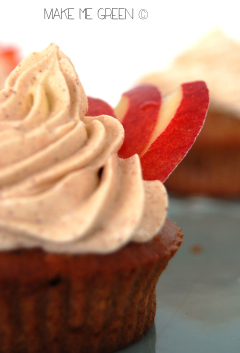 Recette Cupcake pomme cannelle #vegan