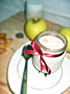 Recette Yaourt pommes, vanille