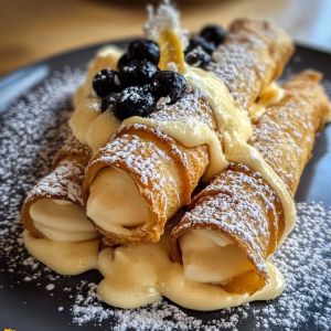 Recette Cannoli Citron Magiques : Recette Facile et Savoureuse