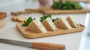 Recette Cucumber sandwiches