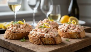Recette Découvrez l’astuce de chef qui transformera vos rillettes de saumon au citron en star de vos apéritifs