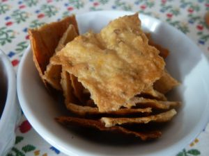 Recette Petits crackers apéro version 2 et levure chimique