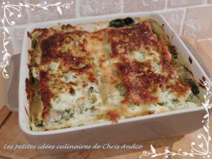 Recette Lasagnes au saumon, épinards & fromage frais de Thierry Marx