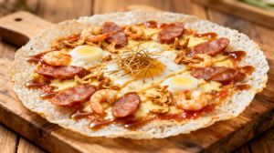 Recette Pizza vietnamienne Bánh Tráng Nướng : secrets et astuces
