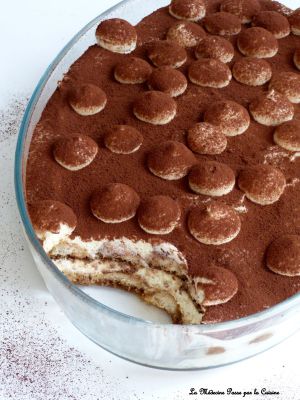 Recette Tiramisu traditionnel grand format