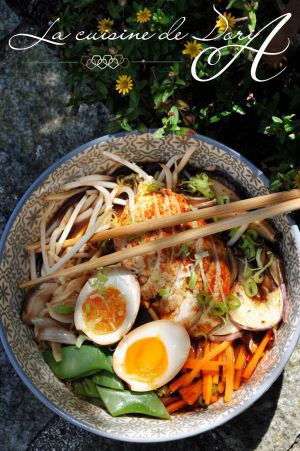 Recette Ramen au poulet
