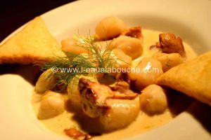 Recette Cassolette De Noix De Saint Jacques Et De Chanterelles