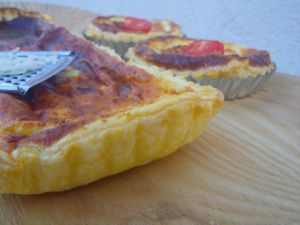 Recette Quiche aux 3 fromages