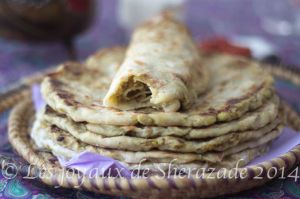 Recette Cuisine indienne : Parathas farcis