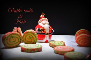 Recette Sablés roulés de Noël