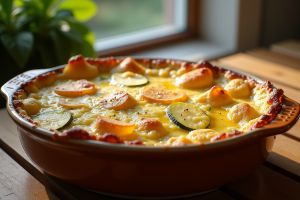 Recette Recette de grand-mère : le gratin de courgette et de pomme de terre