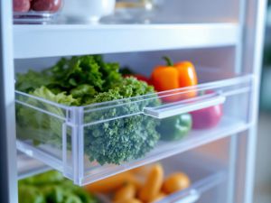 Recette Décrasser un bac à légumes qui colle dans le réfrigérateur avec du vinaigre blanc