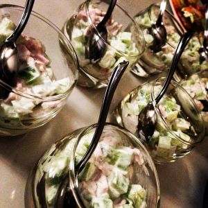 Recette Verrine Jambon Concombre