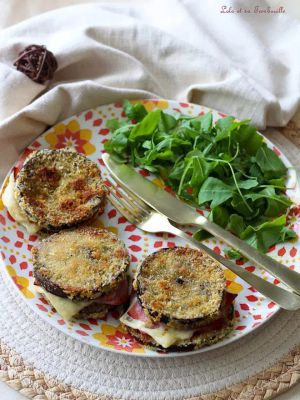 Recette Cordons-bleu d’aubergines