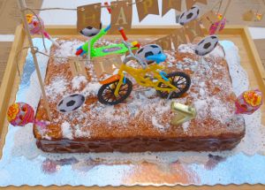 Recette Gâteau d’anniversaire facile aux amandes