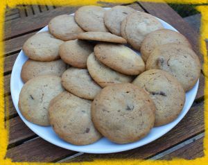 Recette Cookies au chocolat praliné