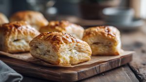 Recette Feuilletés aux champignons de Paris