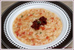 Recette Risotto tomates et thym