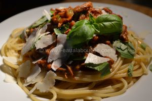 Recette Spaghetti Al Ragù-​​​​​​​Spaghetti Sauce Bolognaise