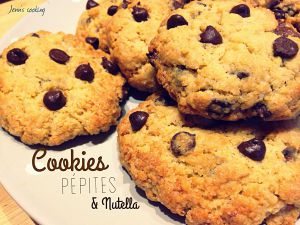 Recette Cookies aux Pépites Fourrés au Nutella