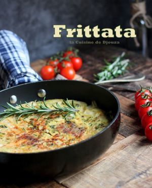 Recette Frittata, Recette Omelette Italienne au Poulet et Fromage