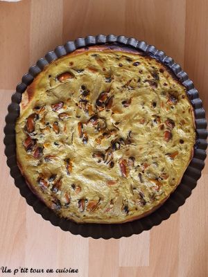 Recette Tarte aux moules fenouil, curry et lait de coco