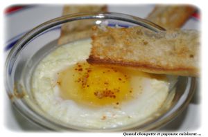 Recette Oeufs cocotte ail et fines herbes