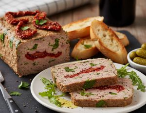 Recette Terrine aux tomates séchées : un apéritif estival irrésistible