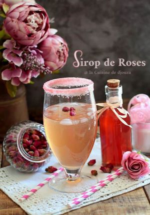 Recette Sirop de Roses Séchées maison