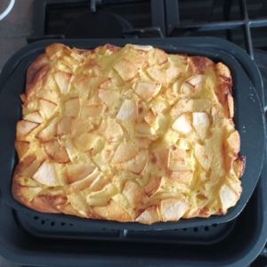 Recette Far aux pommes au combi ninja