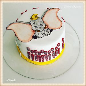 Recette Gâteau Dumbo { Pâte à sucre }