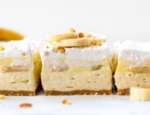 Recette Banana Cream Pie Bars