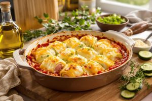 Recette Ils détestaient les légumes… jusqu’à ce roulé courgette-jambon-fromage (succès garanti)